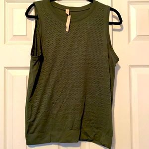 Green Lululemon tank
